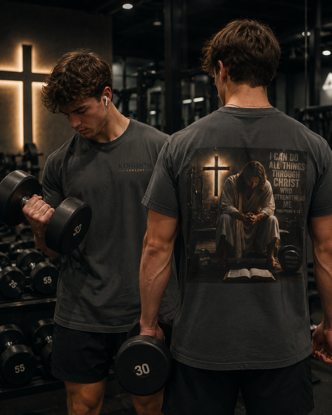 Jesus Work Out Shirt