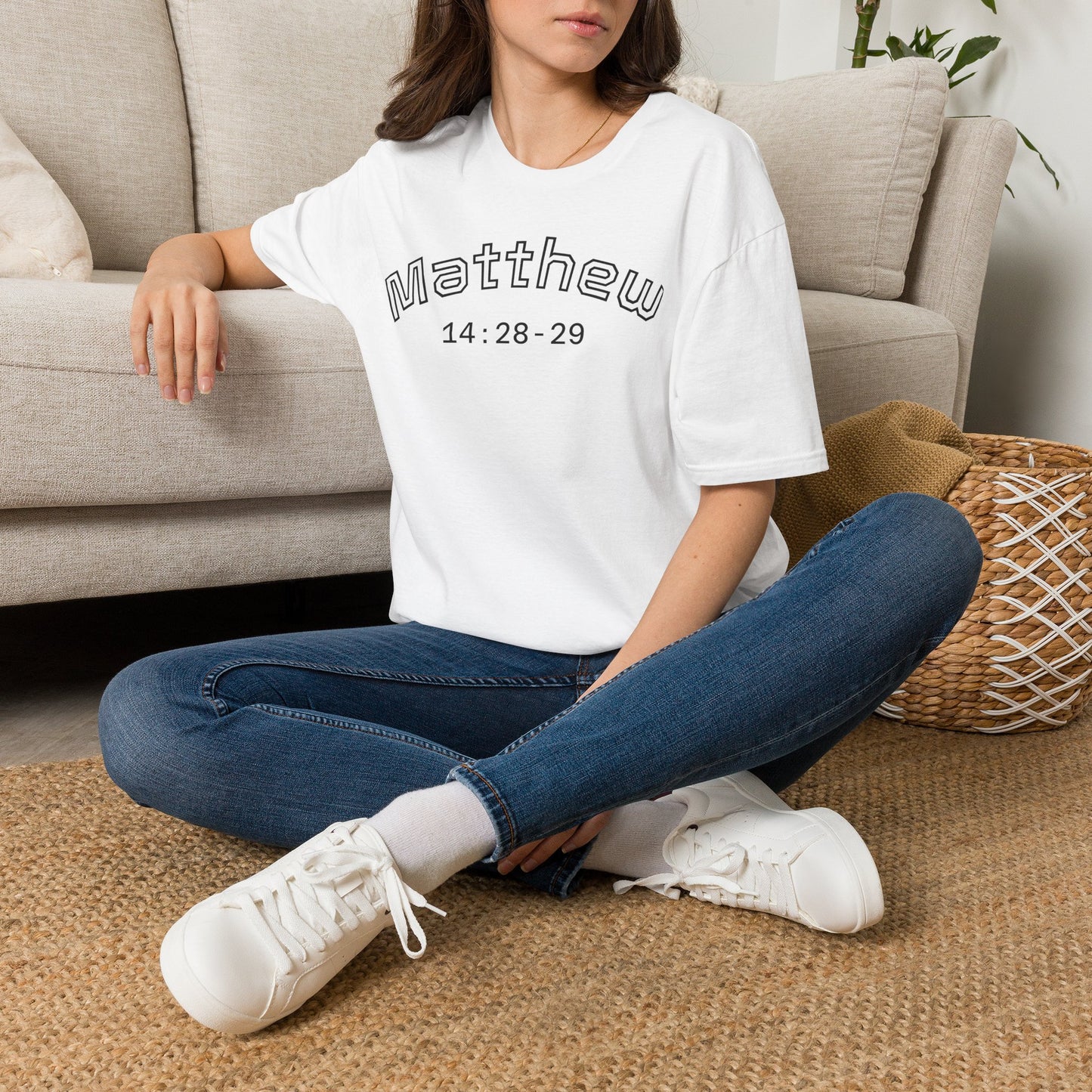 “Walk By Faith” Tee Inspired By Matthew 14:28-29