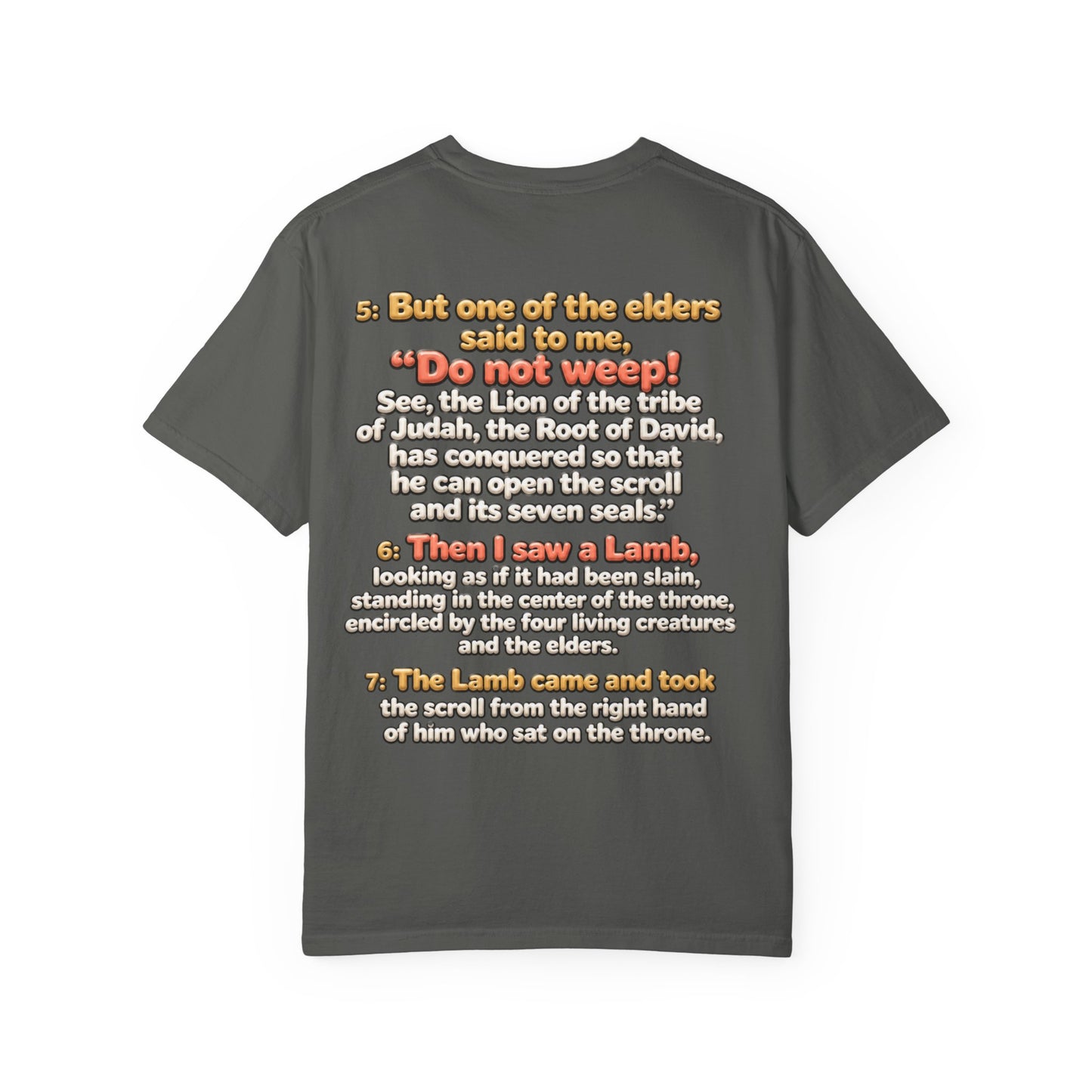 Revelation 5:5-7 Tee
