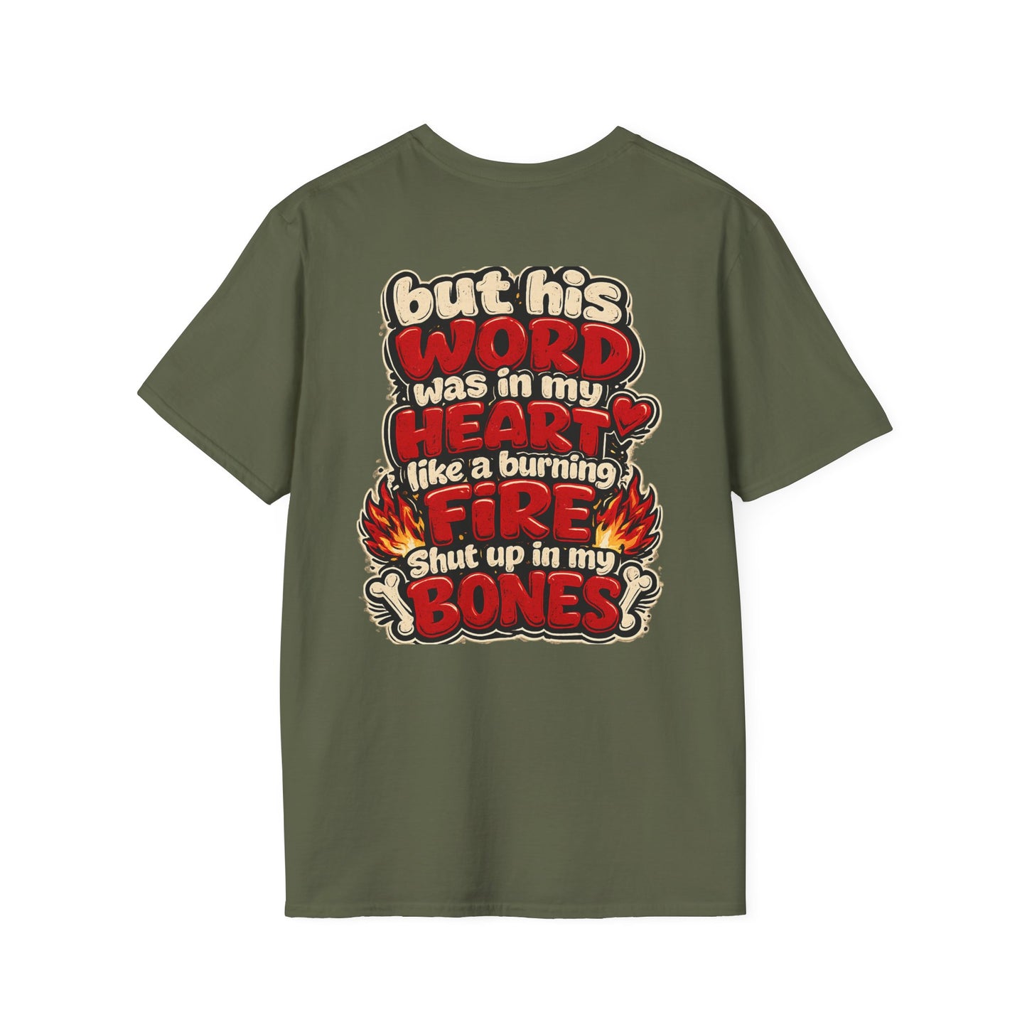 Jeremiah 20:9 Tee