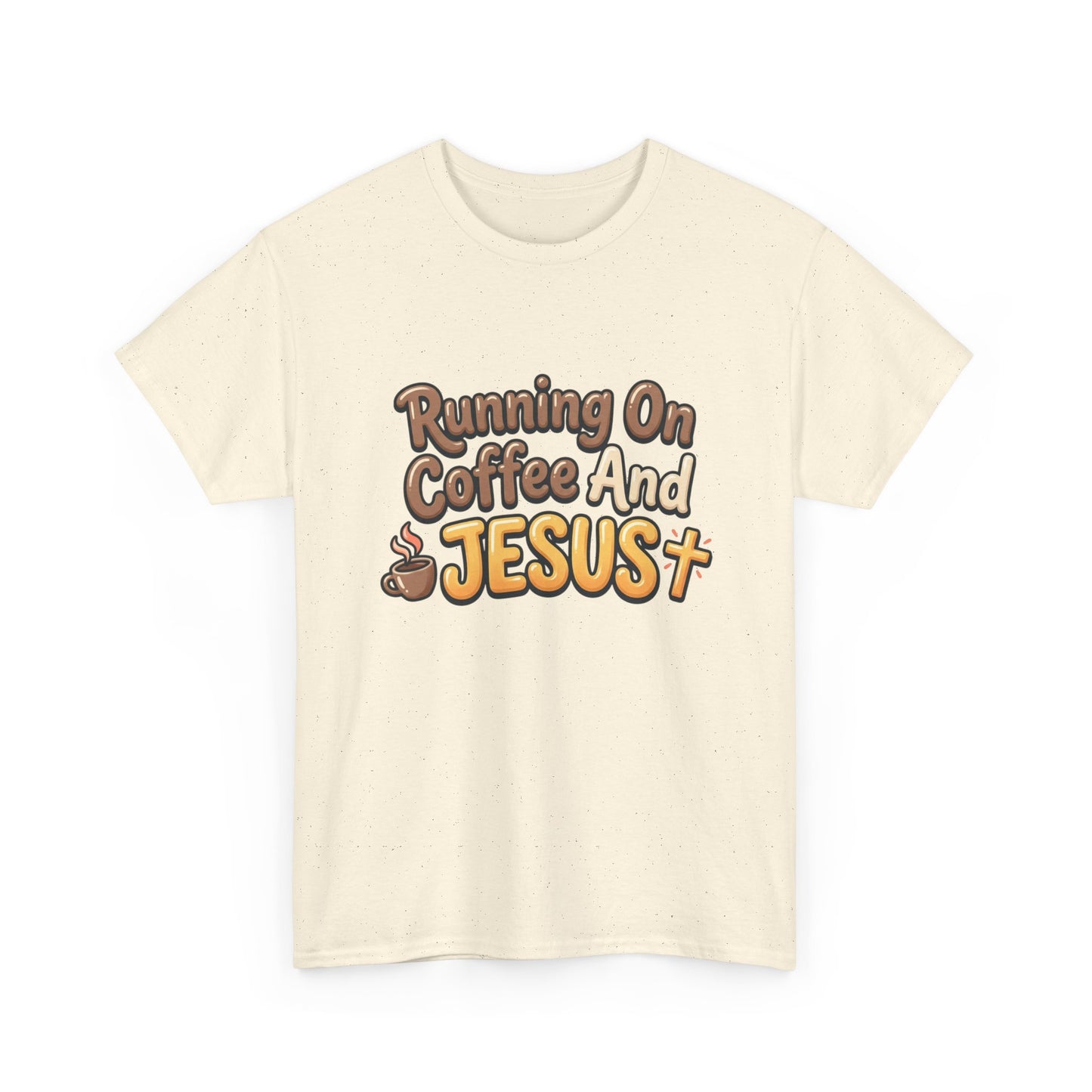 Running On Coffee And Jesus Tee