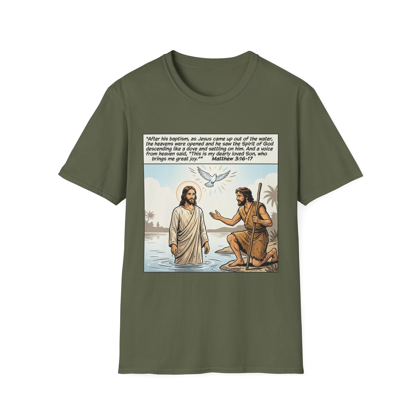Jesus Baptism Tee
