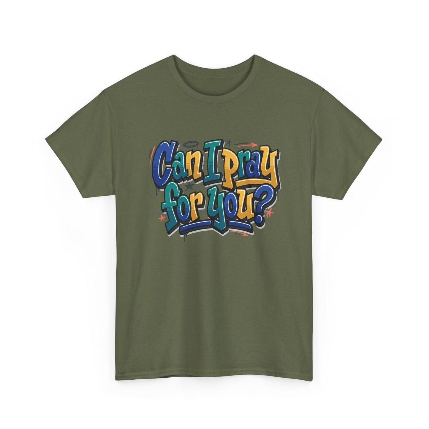 “Can I pray for you?” Tee