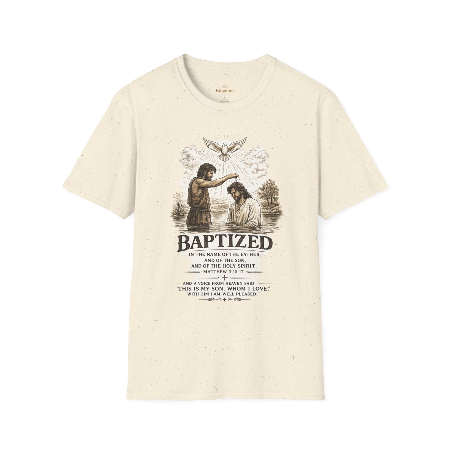 Jesus Baptism Tee