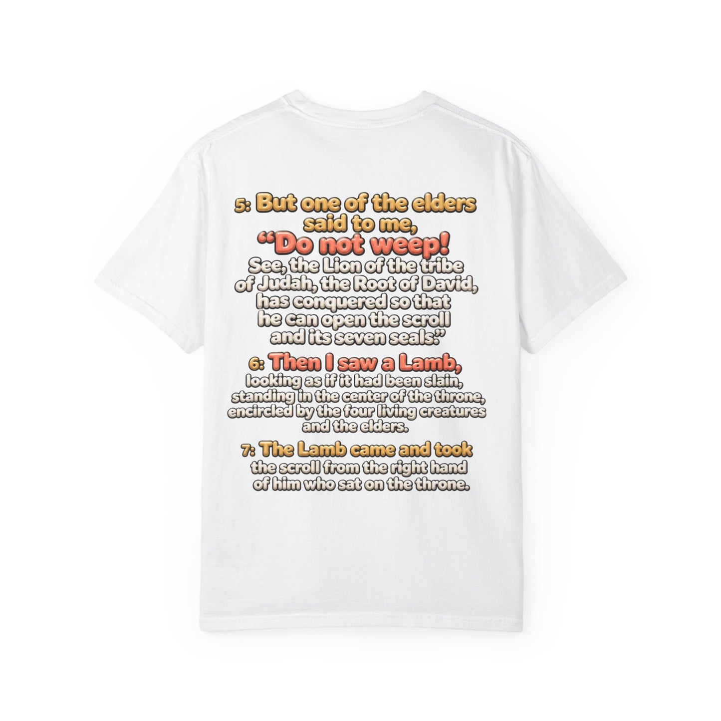 Revelation 5:5-7 Tee