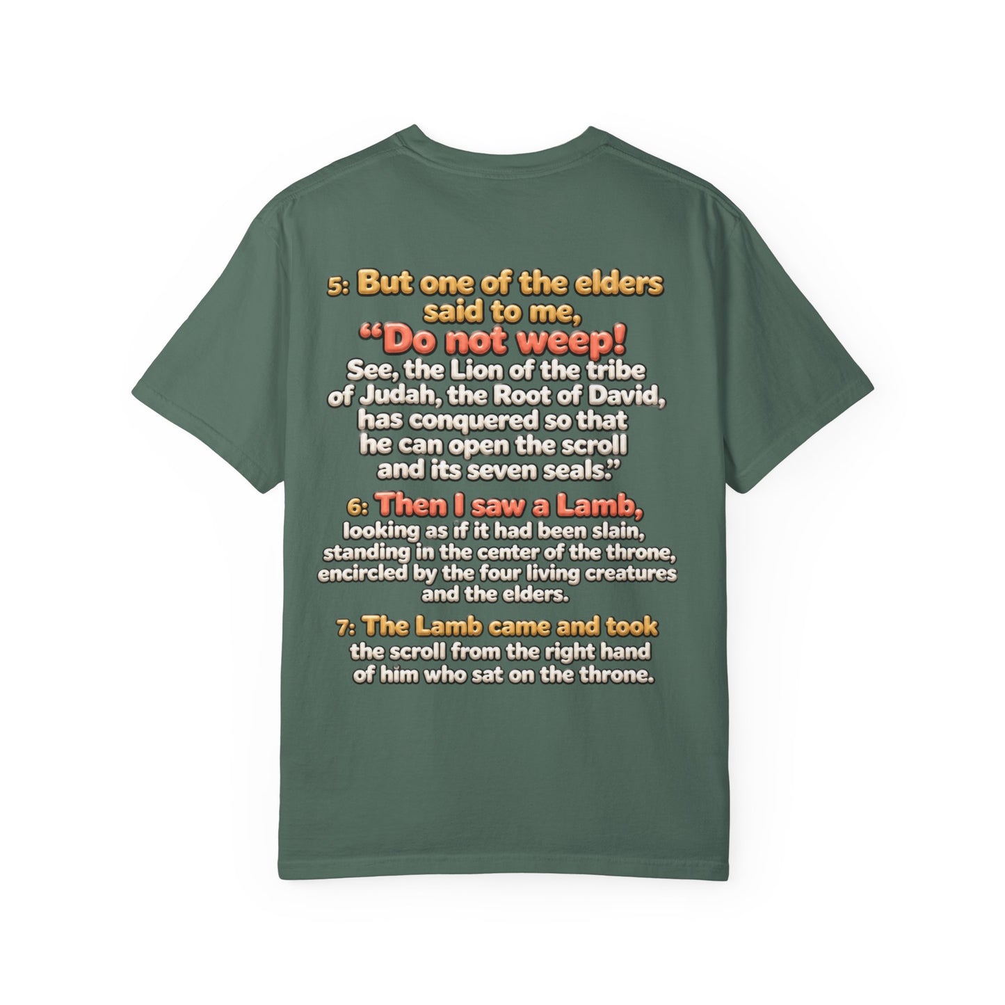 Revelation 5:5-7 Tee