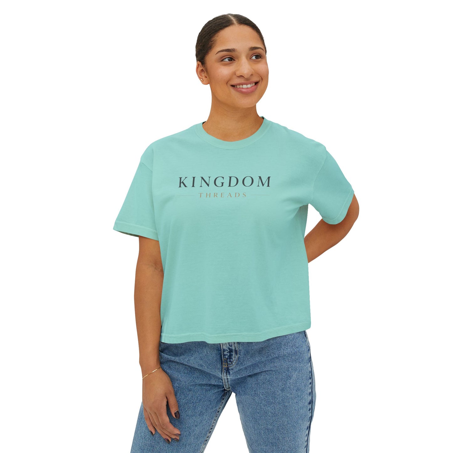 Mark 5:25-29 Woman’s Box Tee