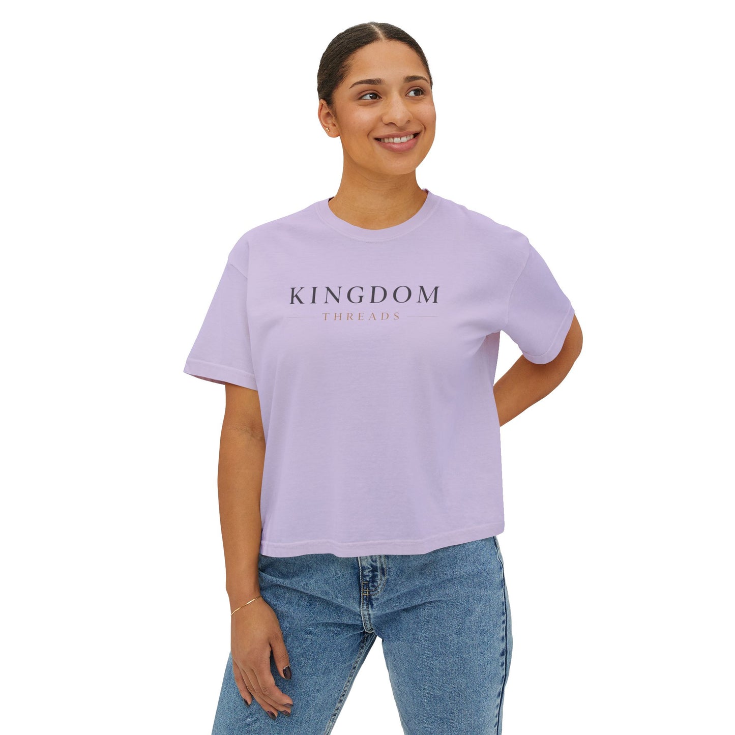 Mark 5:25-29 Woman’s Box Tee
