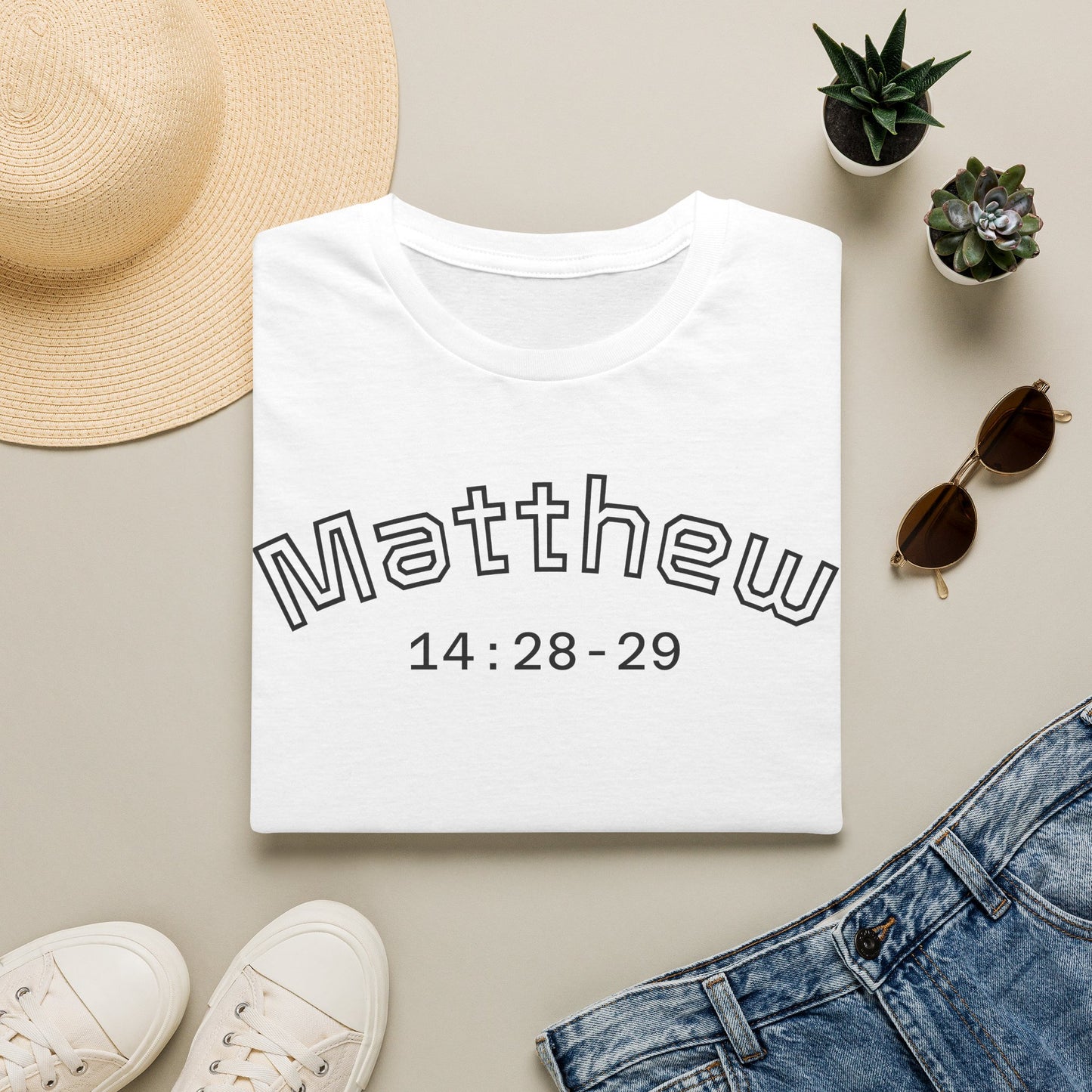 “Walk By Faith” Tee Inspired By Matthew 14:28-29