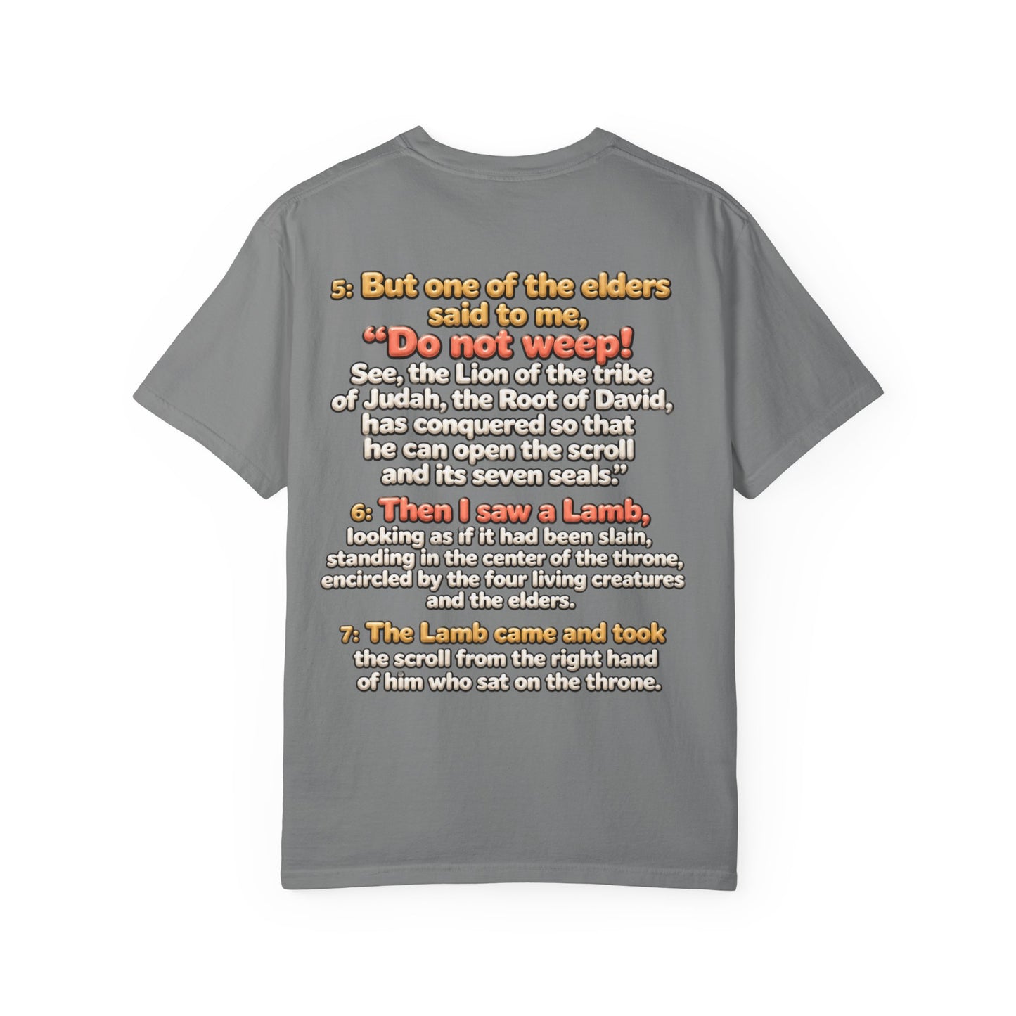 Revelation 5:5-7 Tee