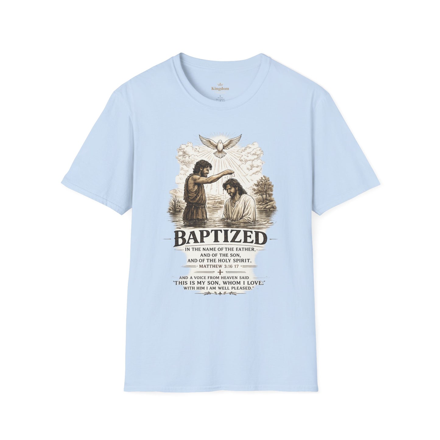 Jesus Baptism Tee