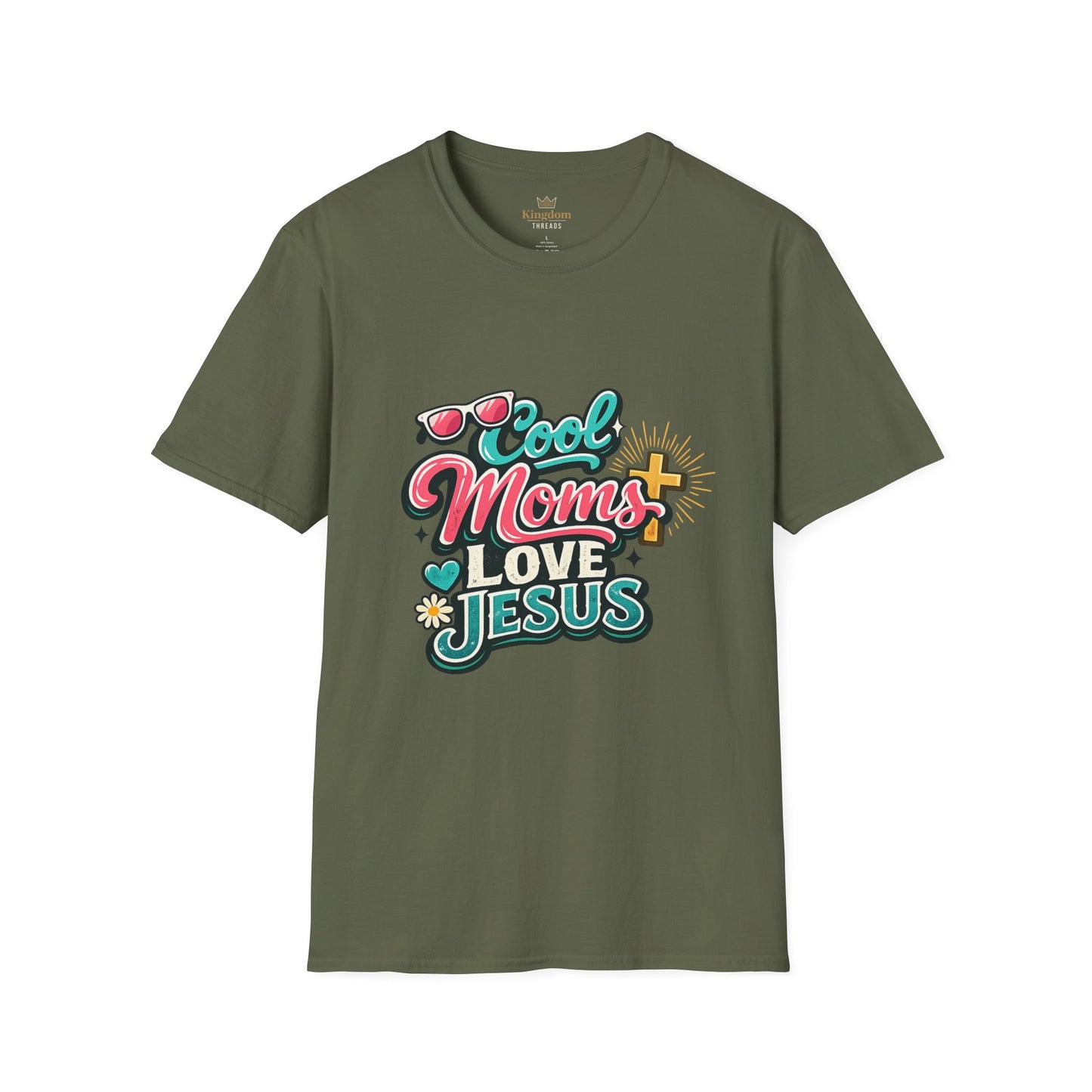 Cool Moms Love Jesus Tee