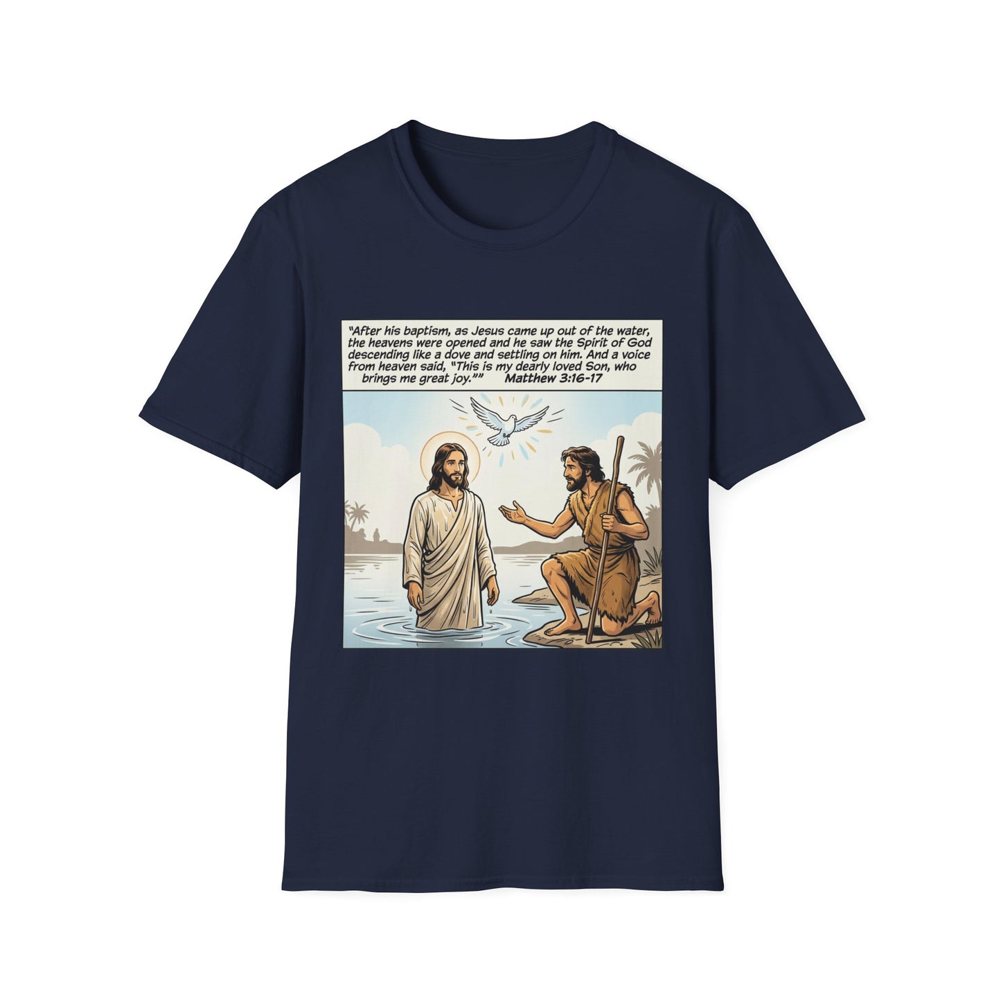 Jesus Baptism Tee