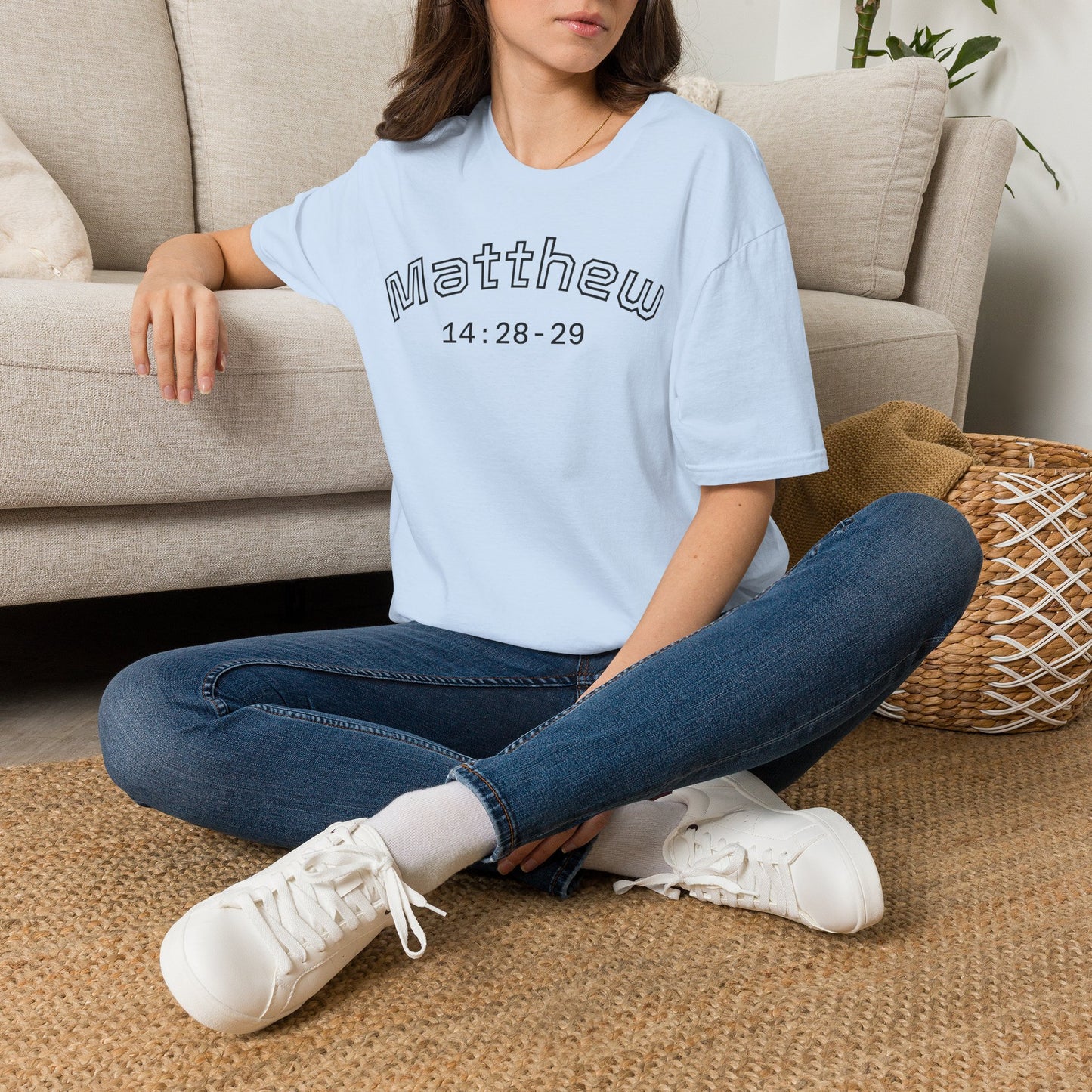 “Walk By Faith” Tee Inspired By Matthew 14:28-29
