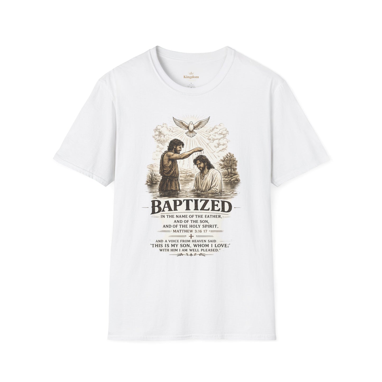 Jesus Baptism Tee