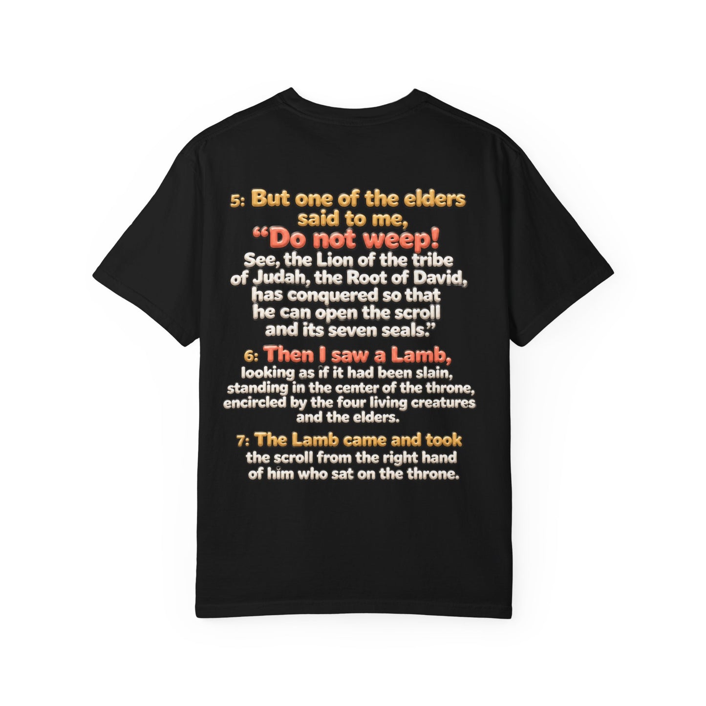 Revelation 5:5-7 Tee