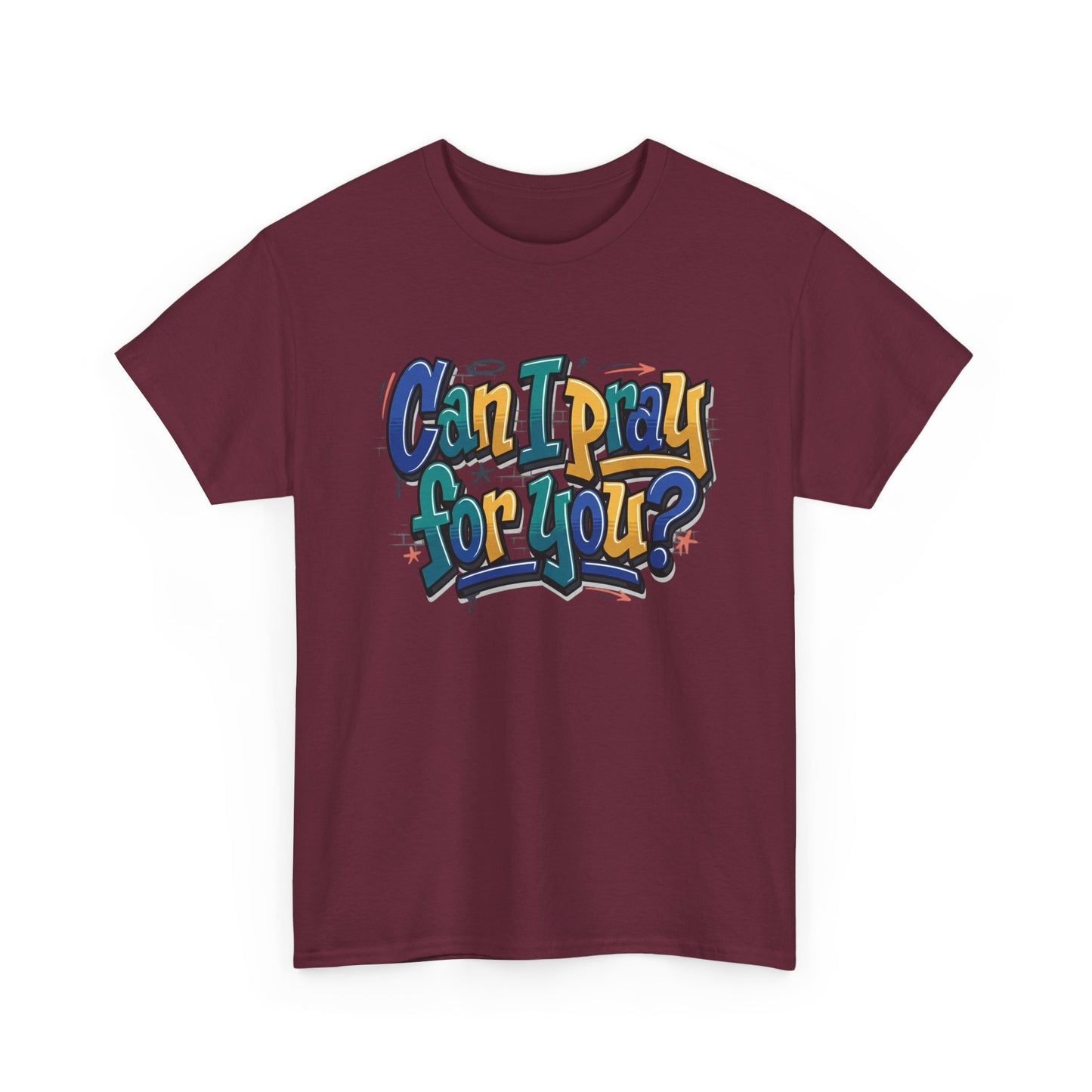 “Can I pray for you?” Tee