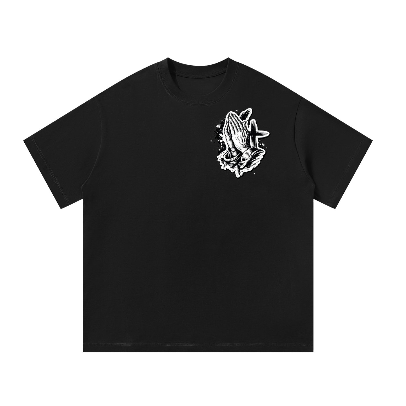 Pray > Play Oversized Tee