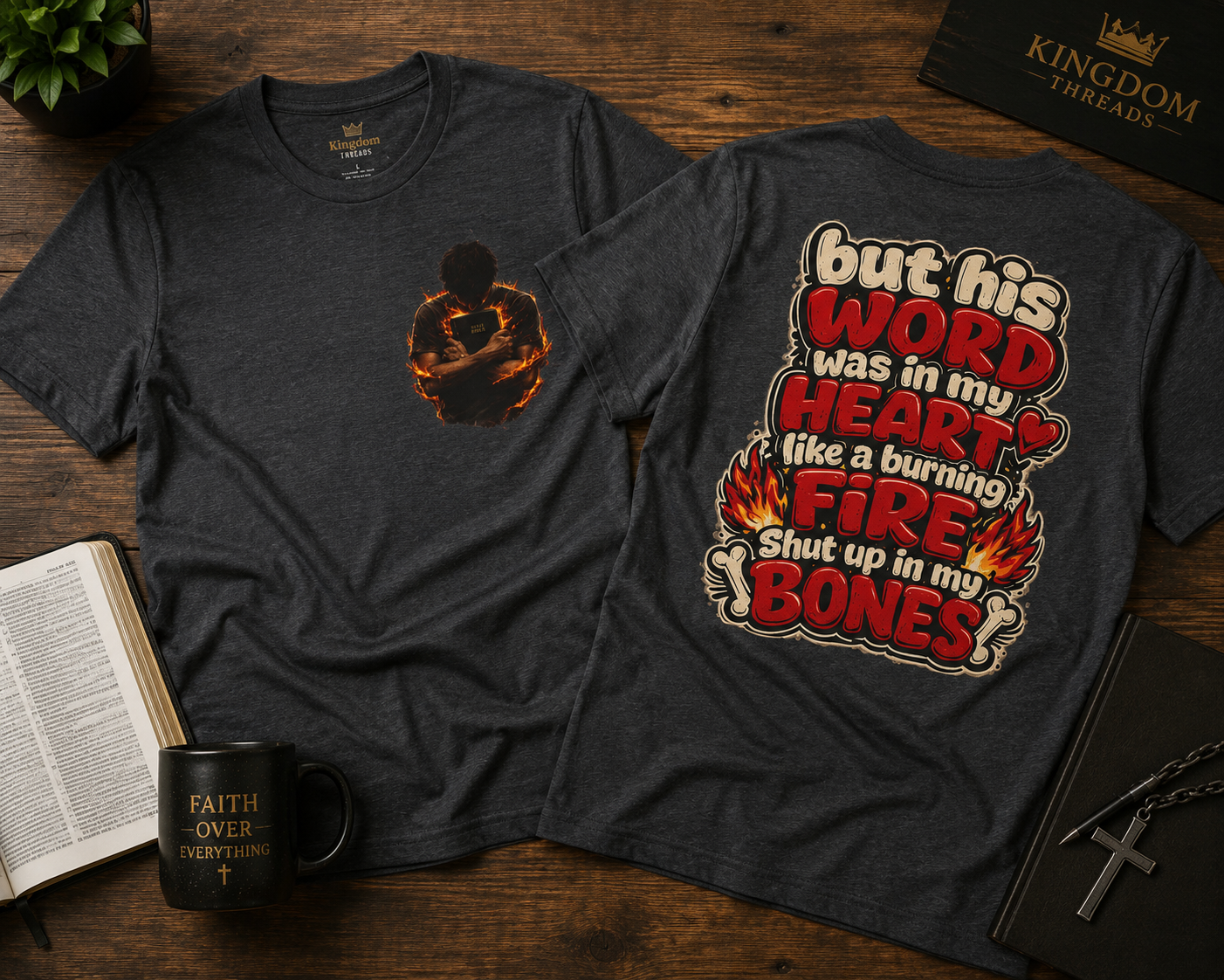 Jeremiah 20:9 Tee