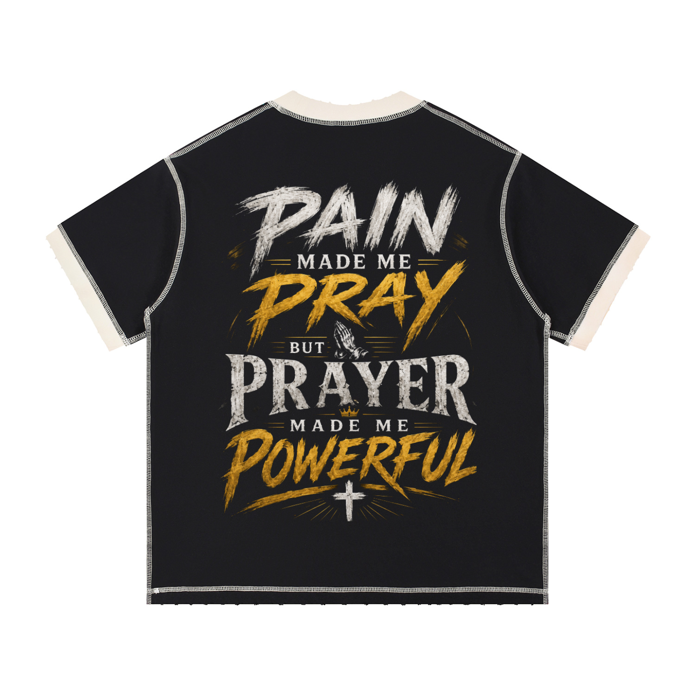 Power In Prayer Stitched Tee
