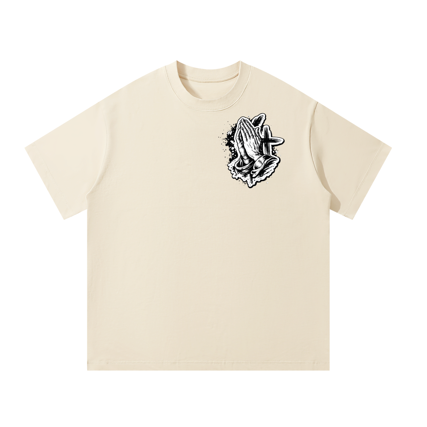 Pray > Play Oversized Tee